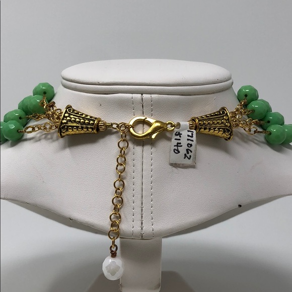 Czech Fire-Polished Beaded Necklace - Picture 2 of 4